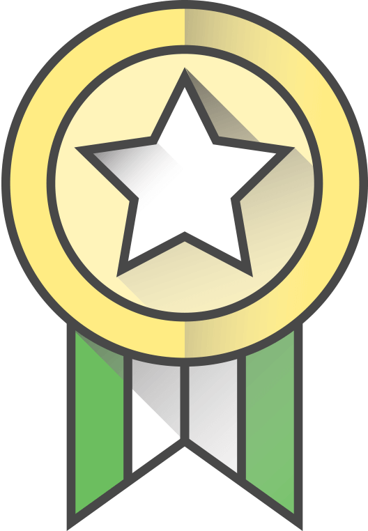 Médaille étoile 